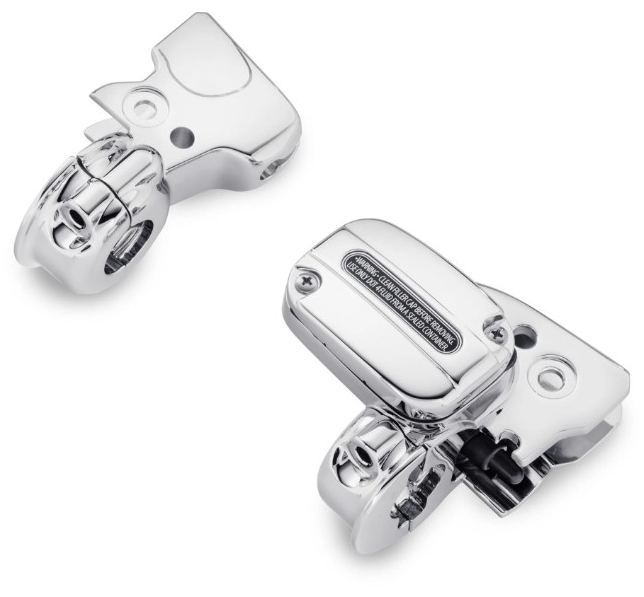 クローム・クラッチブラケット＆マスターシリンダー・リザーバーキット