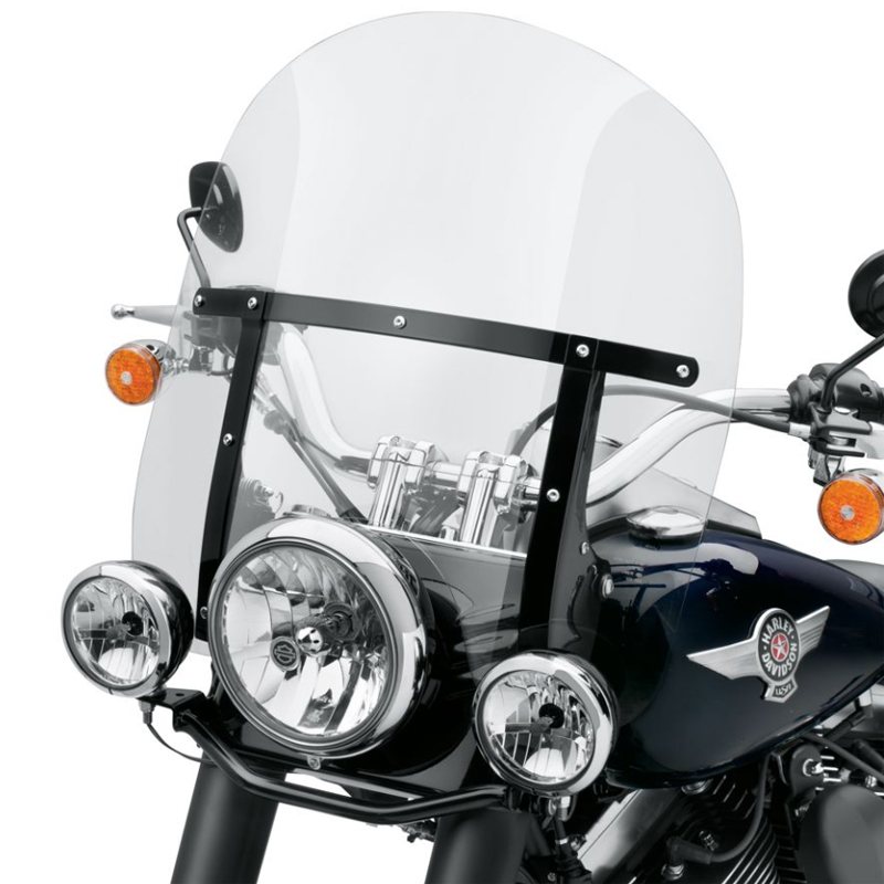 デタッチャブル・キングサイズ・ウインドシールド/補助ライト装着FL