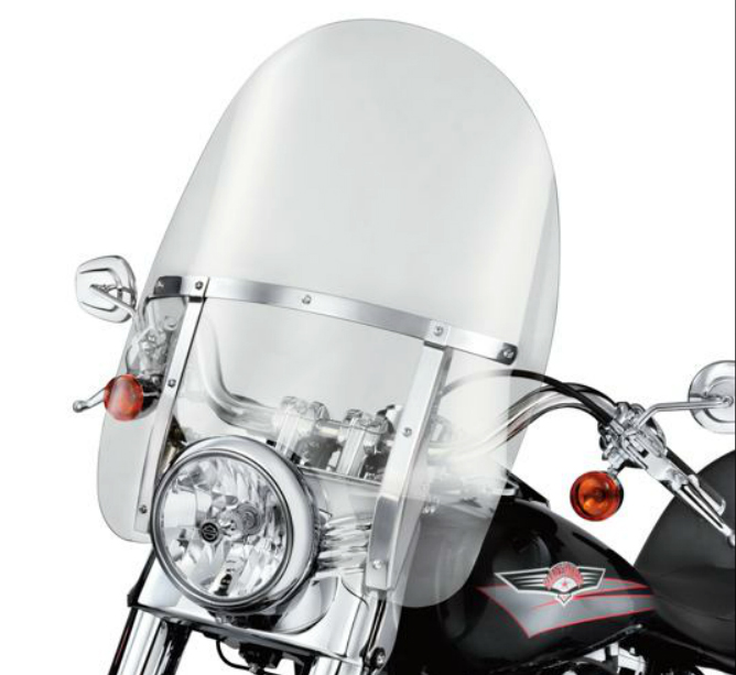 デタッチャブル・キングサイズ・ウインドシールド - Harley Davidson