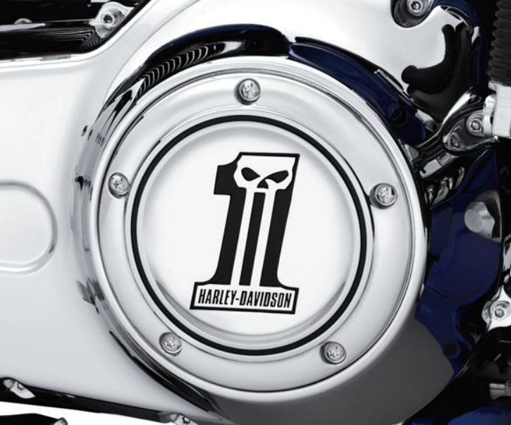 1スカル・ダービーカバー - Harley Davidson | アンバーピース