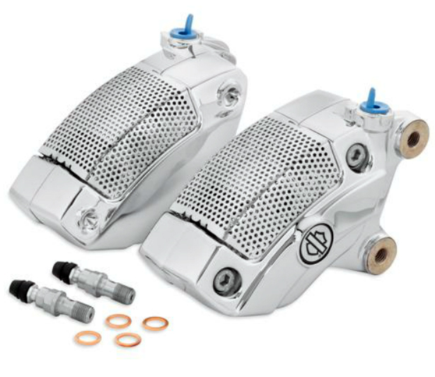 クローム・フロントキャリパーキット - Harley Davidson | アンバーピース