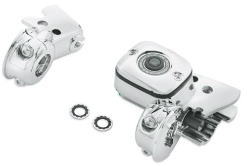 クローム・クラッチブラケット＆マスターシリンダー・リザーバーキット