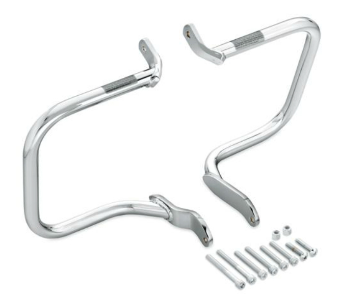 クローム・リアサドルバックガード - Harley Davidson | アンバーピース