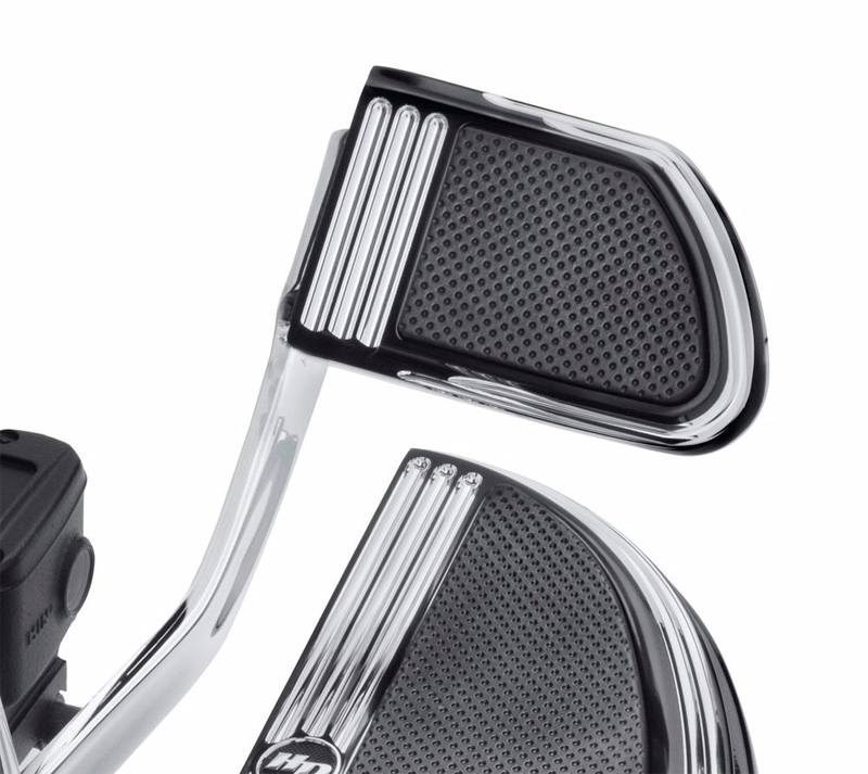 ディファイアンス ブレーキペダルパッド ラージ マシンカット - Harley