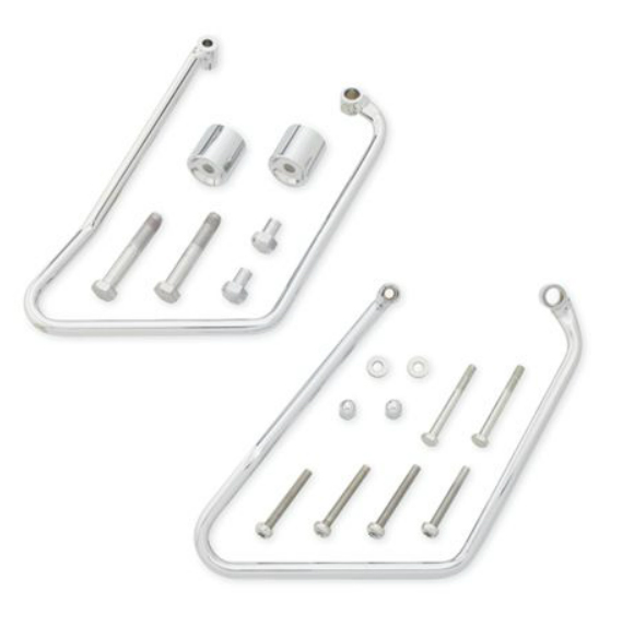 クローム・サドルバッグサポート - Harley Davidson | アンバーピース