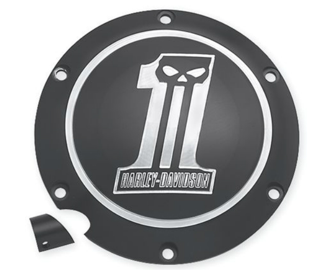 ダークカスタムロゴ・ダービーカバー - Harley Davidson | アンバーピース