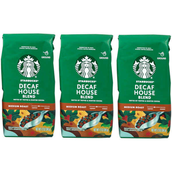 スターバックス Starbucks の デカフェ DECAF HOUSE BLEND ハウス