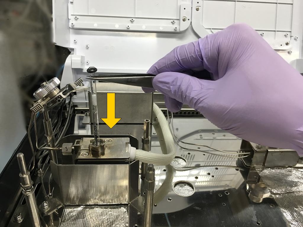 SPL/WBI ガラスインサートとO-リングの交換