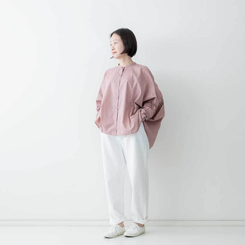 mizuiroind バックギャザーワイドシャツ」 | ANTOM SIDE WEB SITE