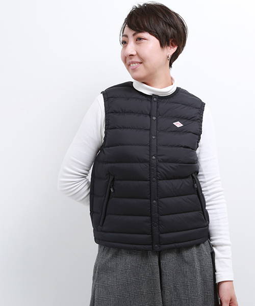DANTON インナーダウンベスト」 | ANTOM SIDE WEB SITE