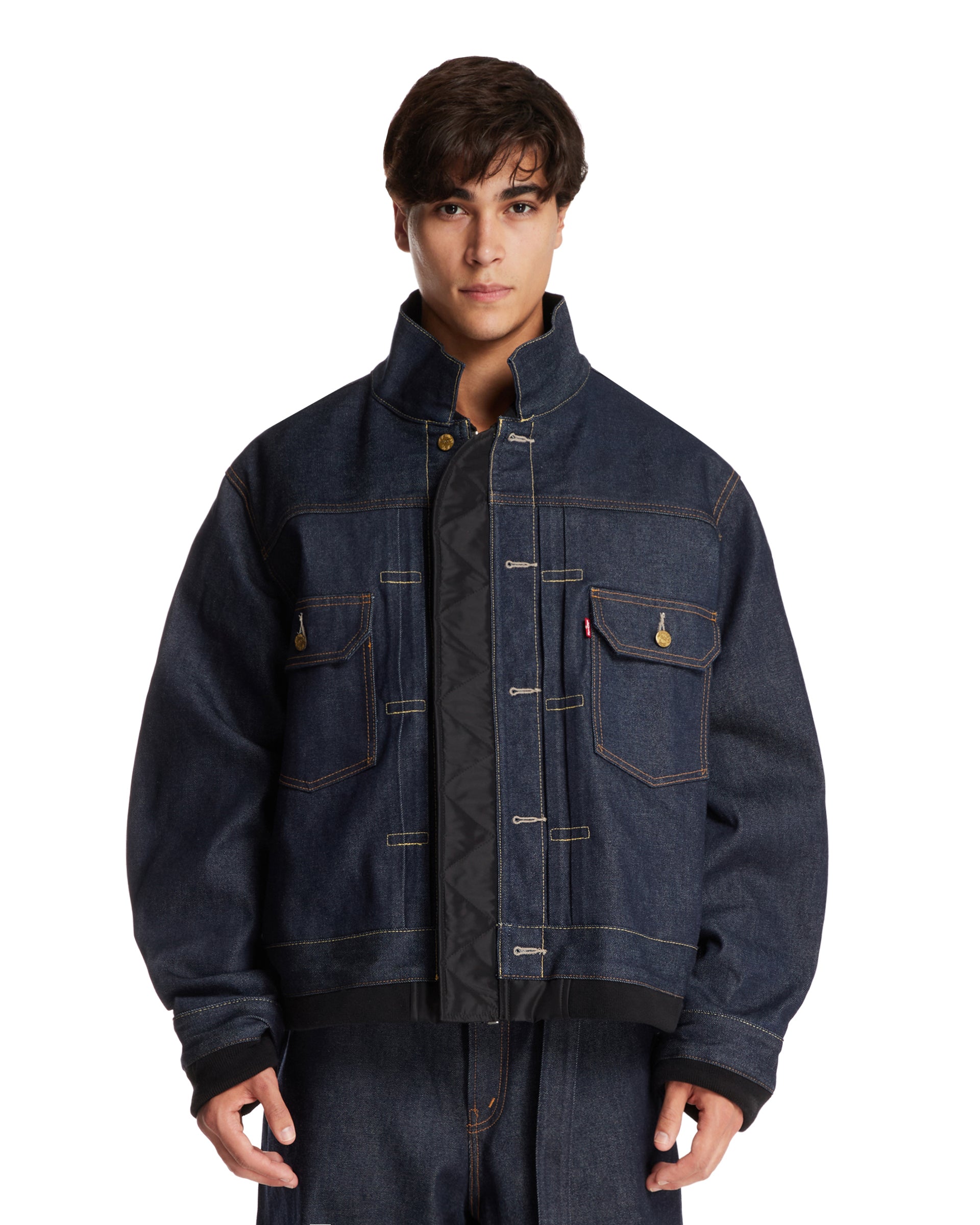 Levi's x Sacai Blue Reversible Blouson | SACAI - Antonia