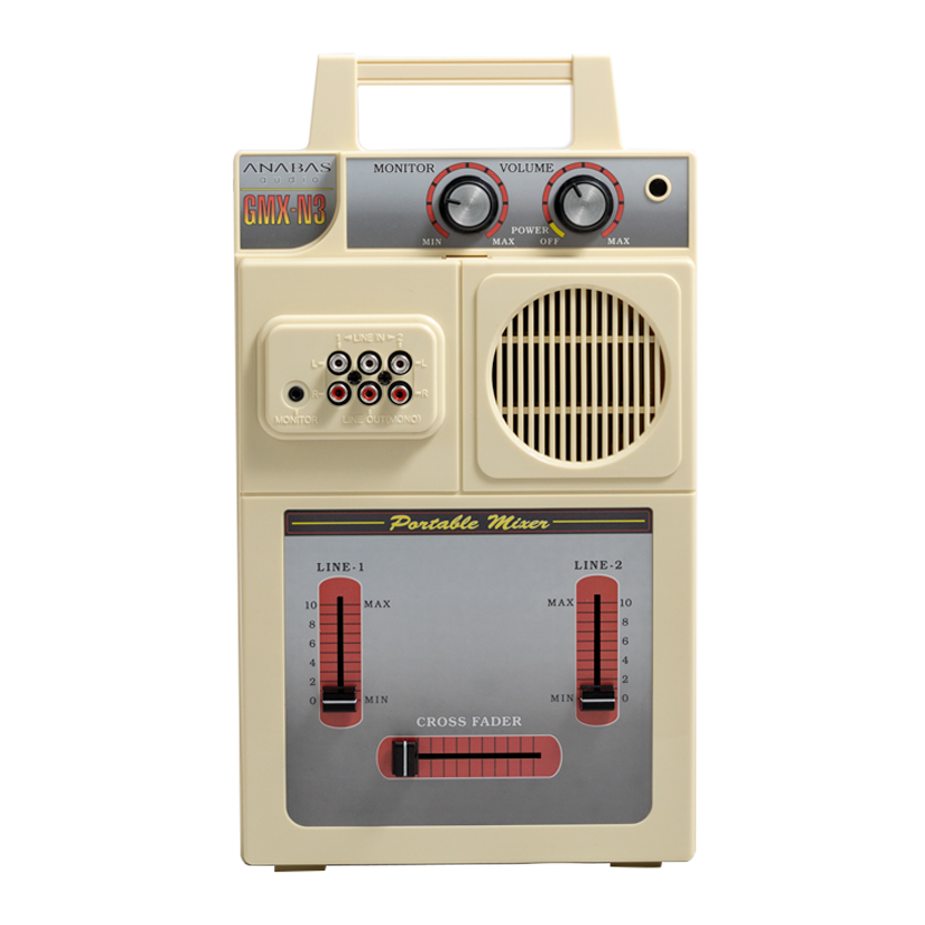 ポータブルミキサー GMX-N3 – ANABAS audio｜太知ホールディングス