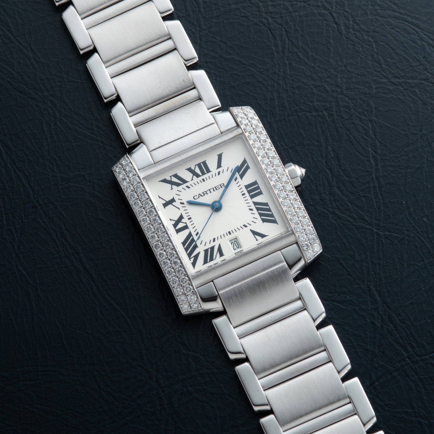 Cartier Tank Francaise Diamonds – Analog:Shift