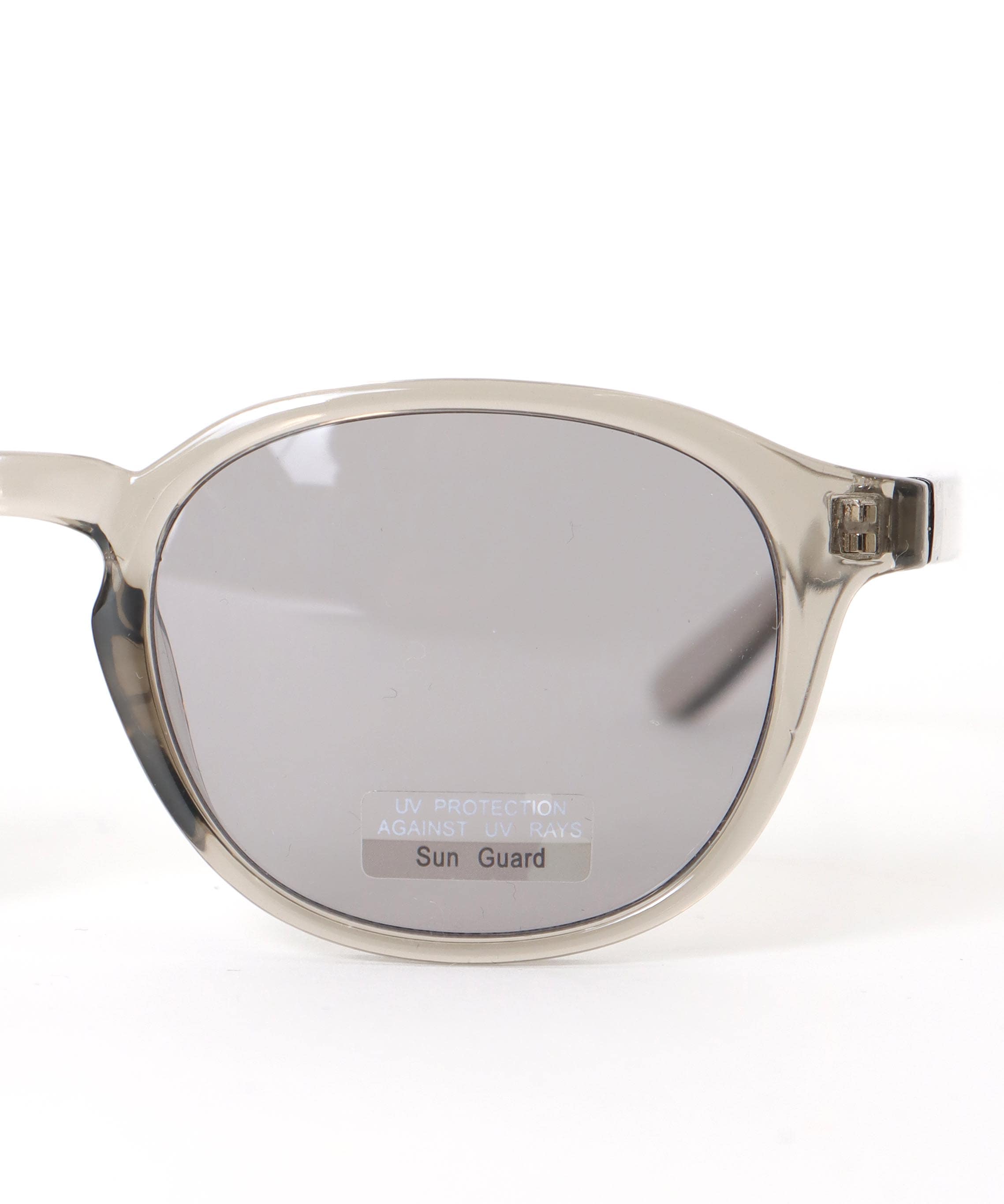 ブラウンフレームクリアサングラス《UVカット99%以上》 | AND ON JIONE