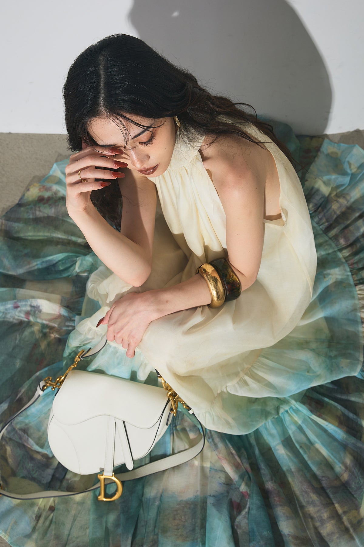 AUBREY】水彩アートティアードワンピース – ANDREA&Co.