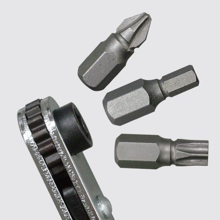 溝付超短ビット プラス ＋1×19（手動ドライバー用） | ANEXブランドの