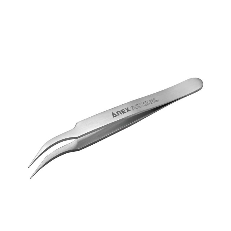 ステンレスピンセット 先細鷲型115mm （SUS304） | ANEXブランドの