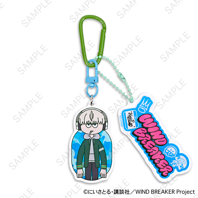 WIND BREAKER｜デタッチャブルアクリルキーホルダー（梶 蓮）