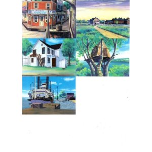 トム・ソーヤーの冒険」ポストカード 世界名作劇場~瞳に映った情景