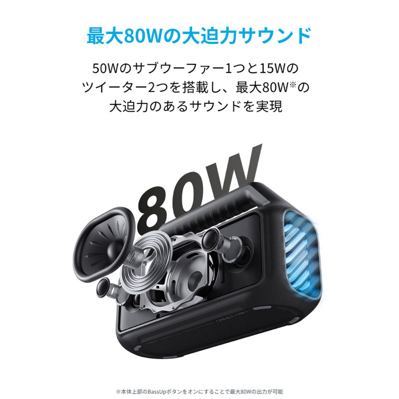 Soundcore Boom 2 avex ROYALBRATS モデル | スピーカーの製品情報