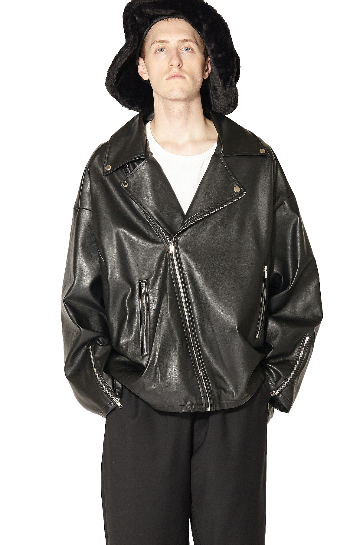 レザーライダース -オーバーサイズ- ankoROCK(アンコロック) メンズ