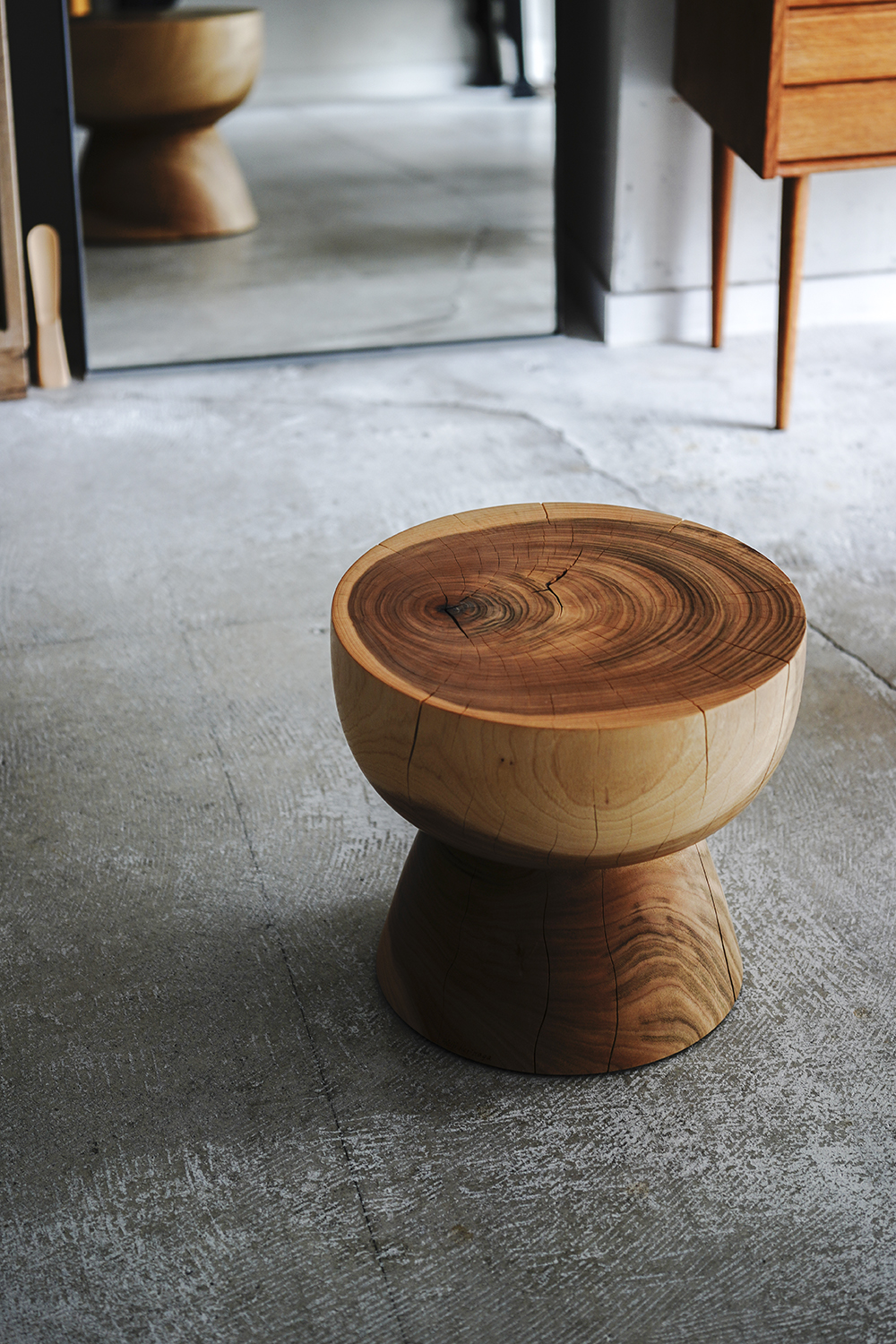 盛永省治 スツール ウォールナット 盛永省治 スツール ウォールナット