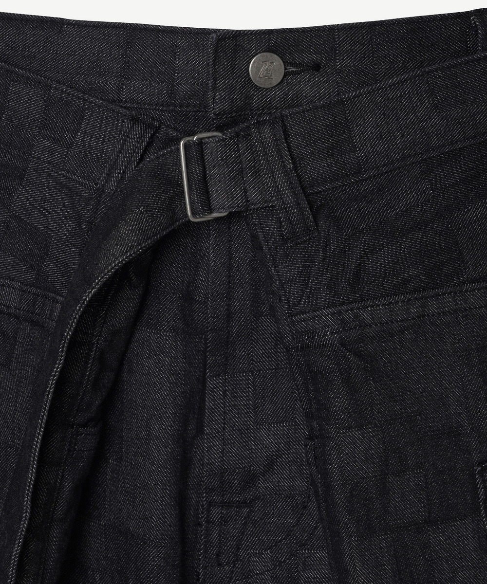 WRAP AZ DENIM WIDE PANTS｜ANREALAGE OFFICIAL ONLINE SHOP