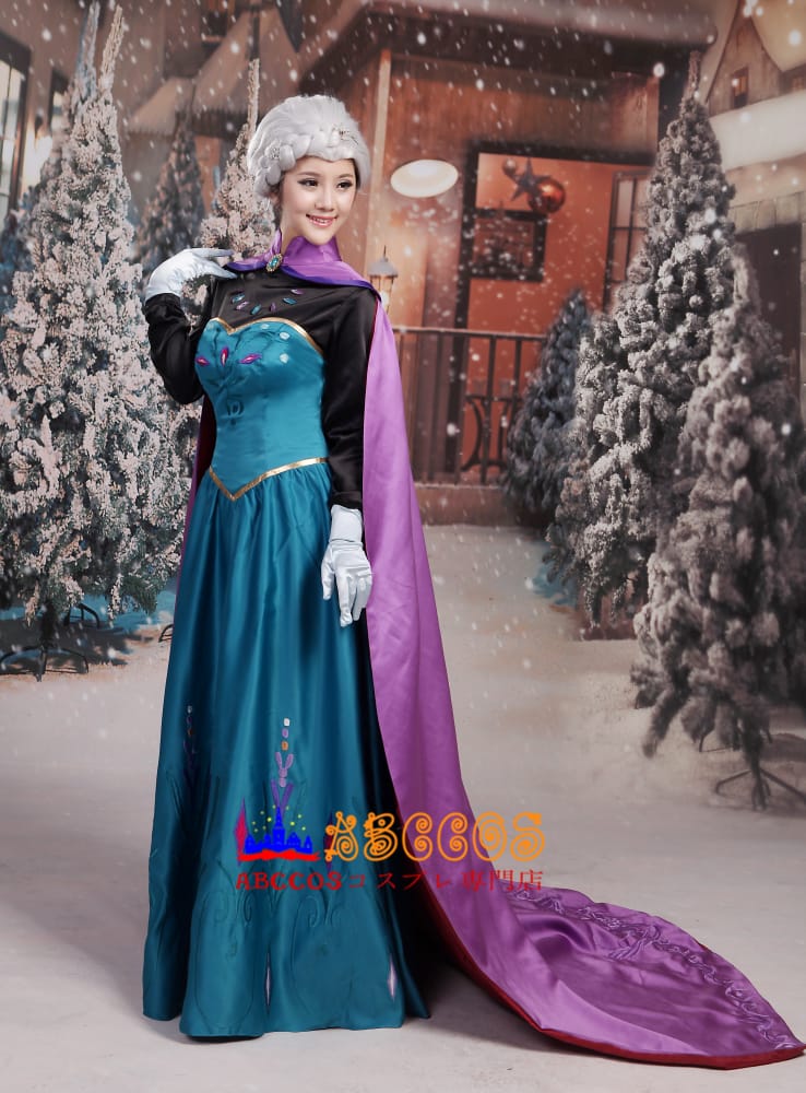 Frozen アナと雪の女王 アナ Anna コスプレ衣装 abccos製 「受注生産