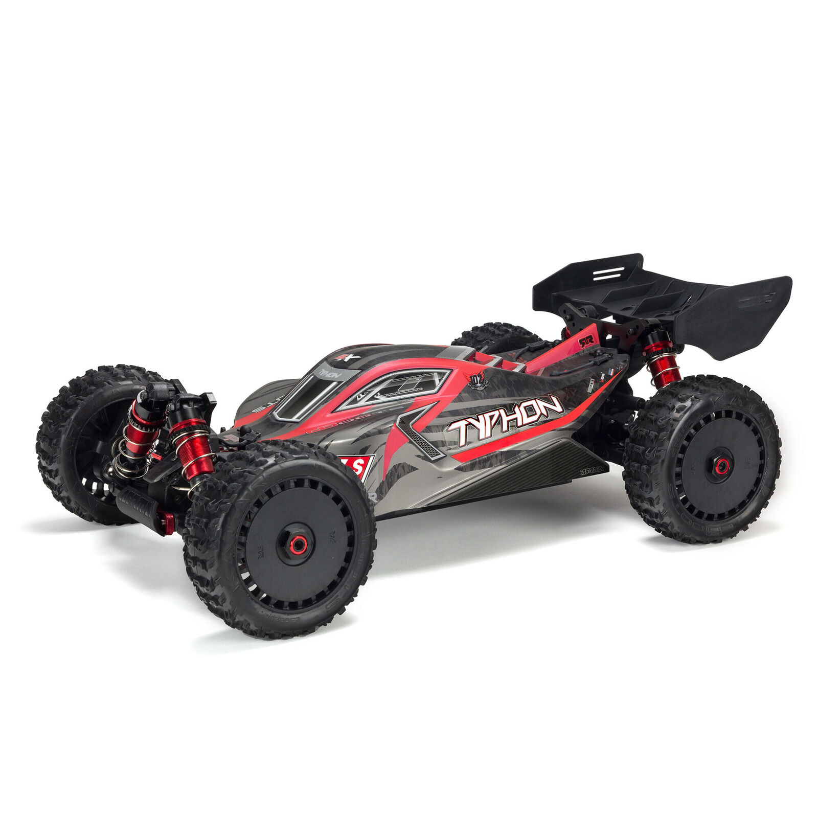 ARRMA 1/8 TYPHON 6S 4X4 RTR Brushless Buggy (Black) ARA8606V5