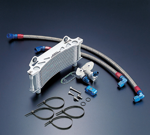 オイルクーラーキット (サイド廻し) ラウンド #8 9-10R | ACTIVE