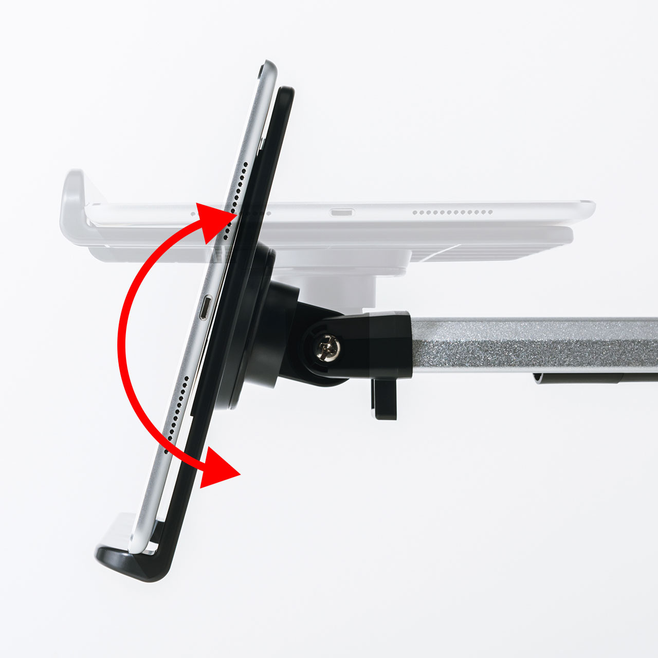 送料無料】タブレット スタンド ipad ホルダー 書画カメラ 無段階 高さ