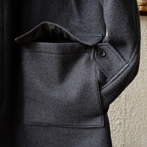 STILL BY HAND シンサレートを抱かせたウールバルカラーコート（CO0583
