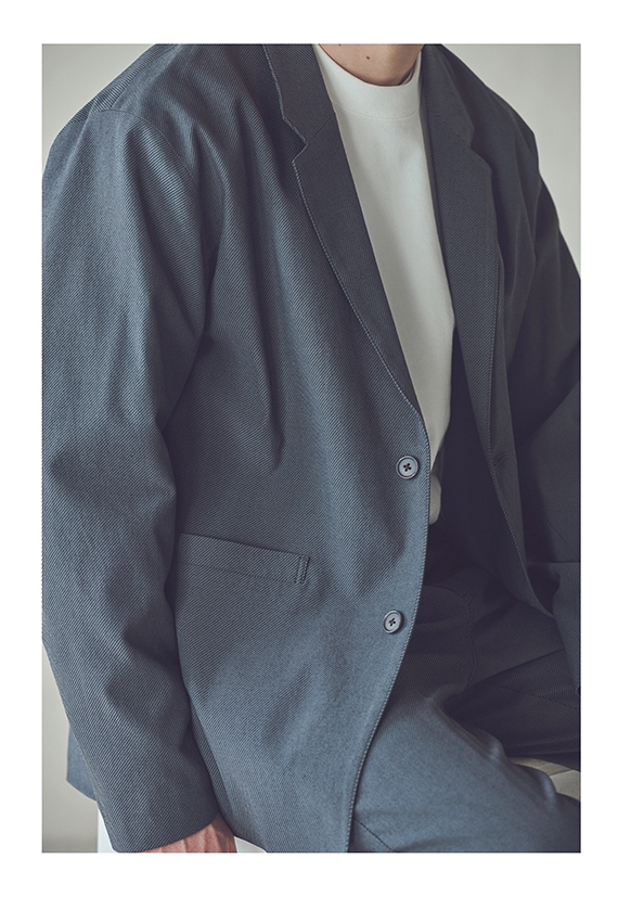 STILL BY HAND ジャージライク・畏まらないセットアップジャケット