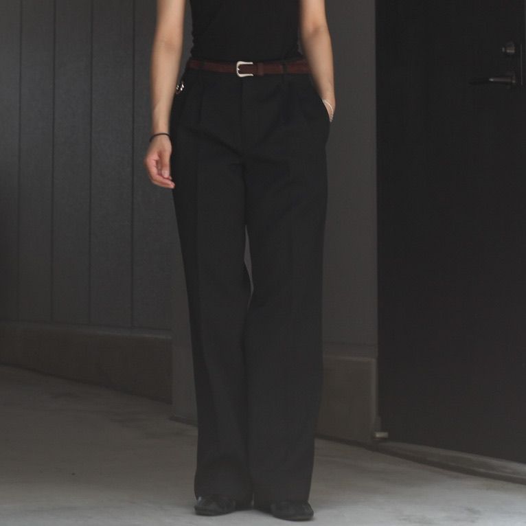 th products - 【残り一点】Wide Tailored Pants(QUINN_WOOL