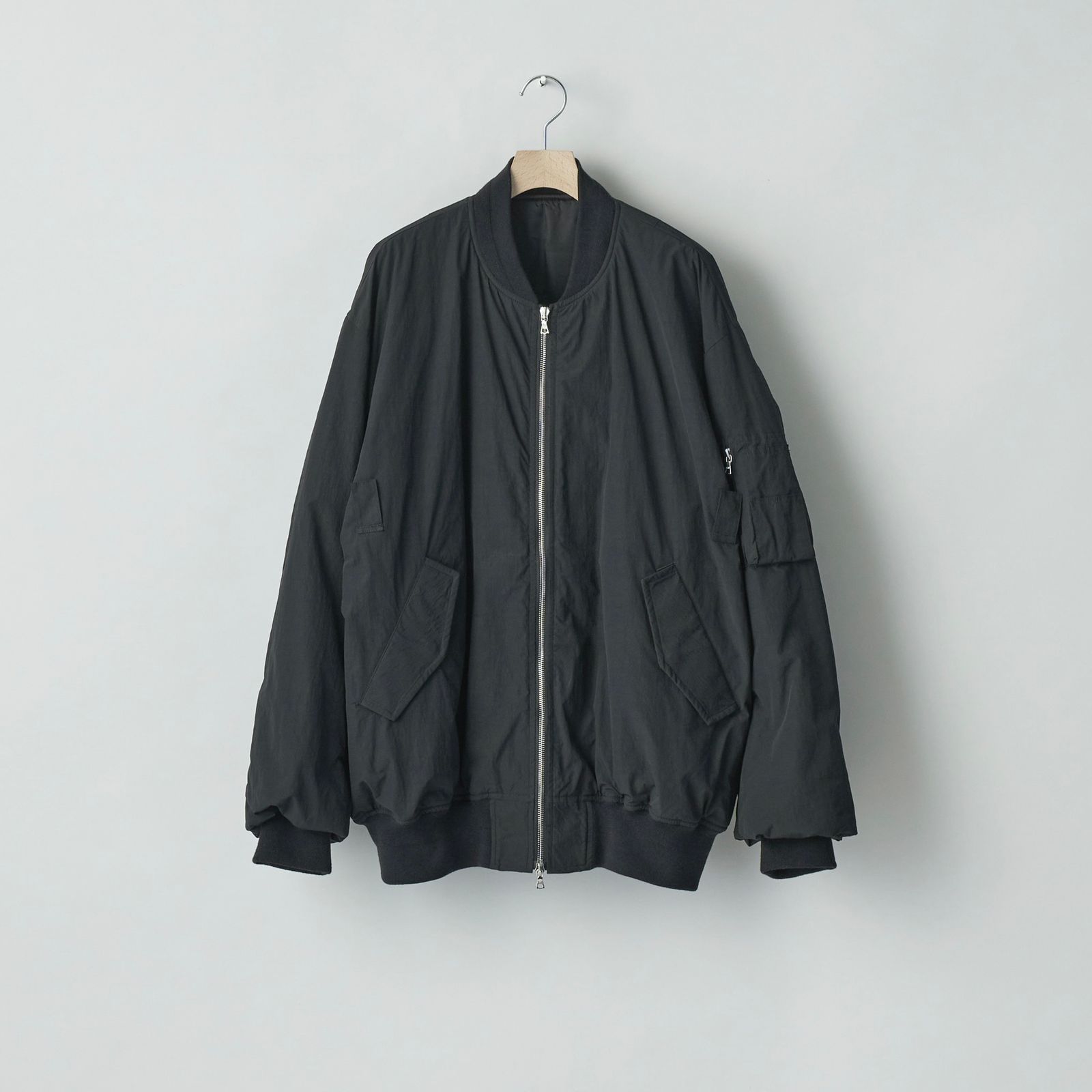 ssstein - 【残りわずか】Windproof Nylon Oversized Flight Jacket