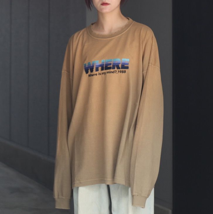 DAIRIKU - 【残りわずか】Where Vintage Theme Tee | ACRMTSM ONLINE STORE