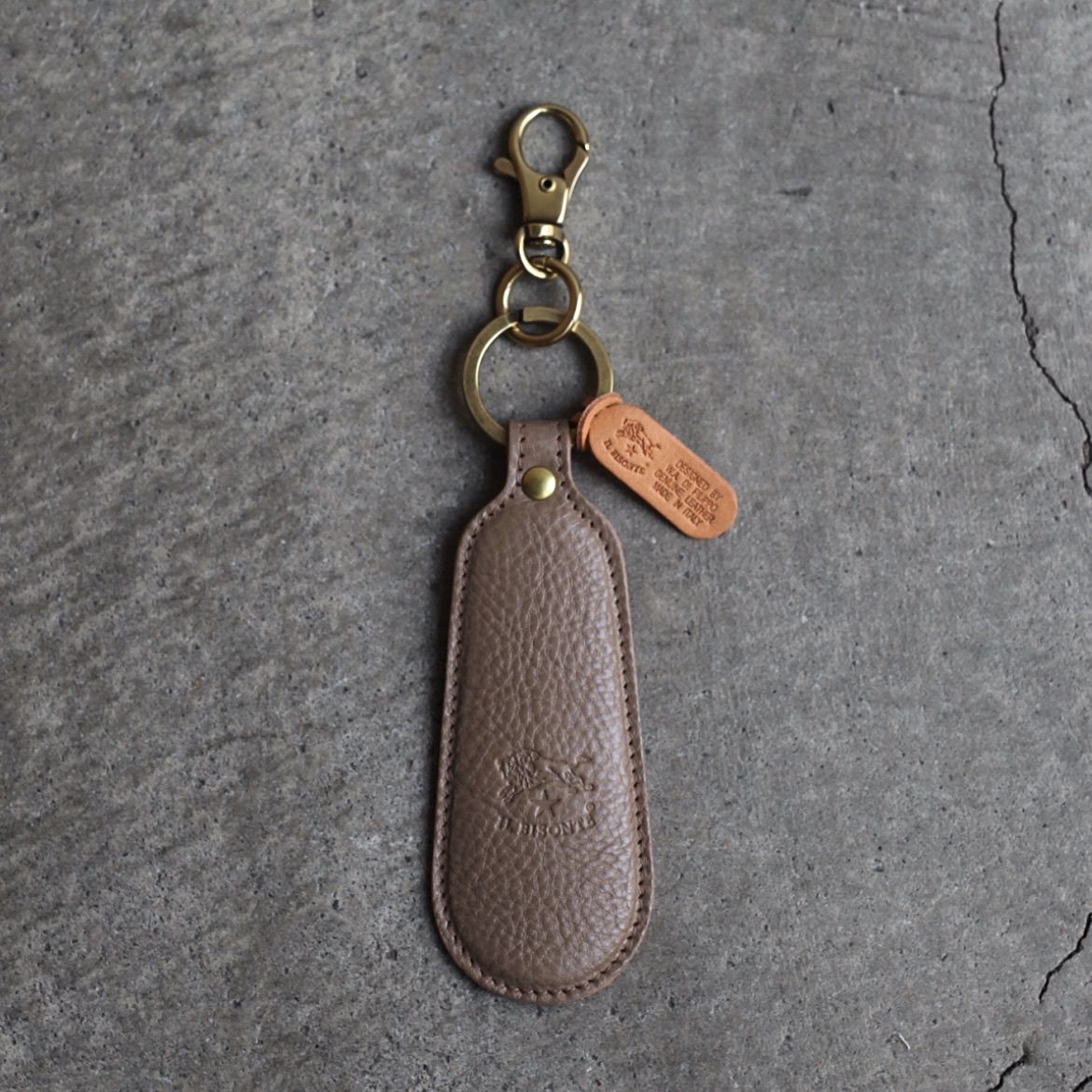 IL BISONTE - 【再販売通知受付可能】シューホーンキーホルダー