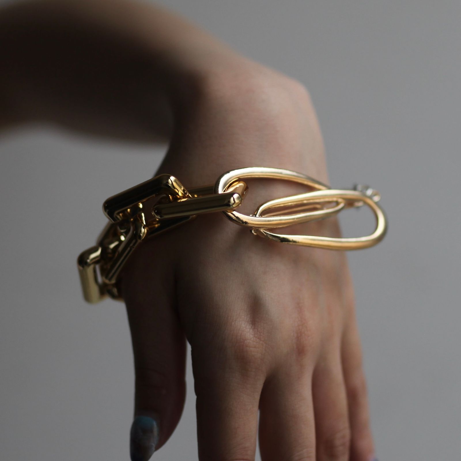 BLESS - 【残り一点】Material Mix Bracelet(HAIRPIN REGULAR