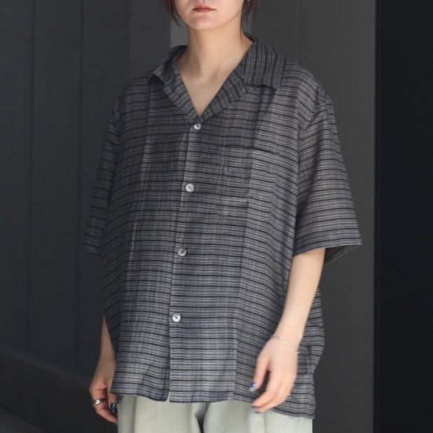 OUR LEGACY - 【残り一点】Heusen Shirt Short Sleeve | ACRMTSM