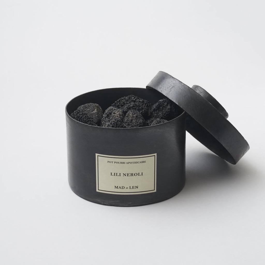 MAD et LEN - 【残りわずか】ポットポプリ 溶岩石(LILI NEROLI