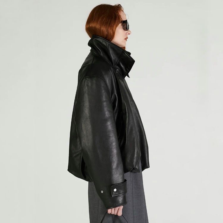 PRANK PROJECT - 【再販売通知受付可能】Sheep Leather High Neck