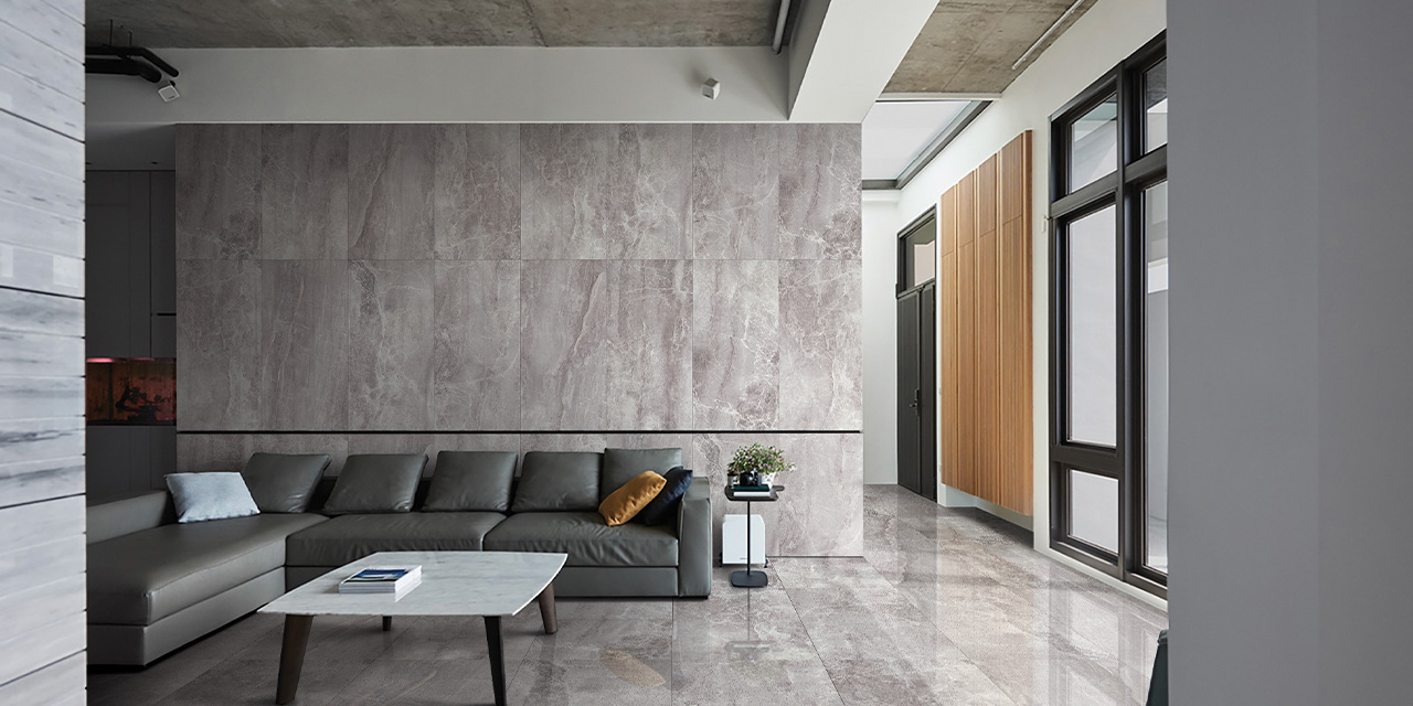 マーブルG 600×1200 アシニスグレー 磨き｜タイルの通販｜アドヴァン