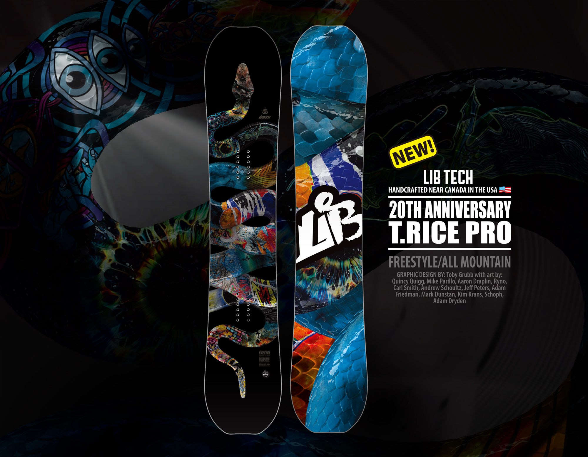 T.RICE PRO | LIBTECH SNOWBOARDS 24/25