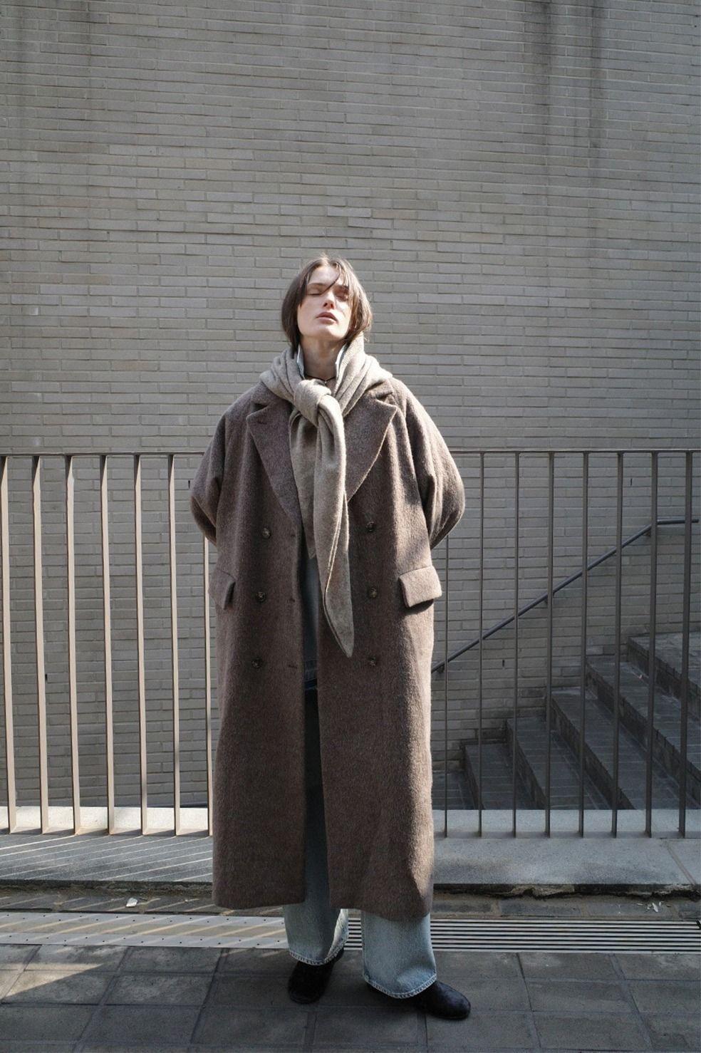 CLANE - 【25AW】ダブルウールロングコート - DOUBLE WOOL LONG COAT