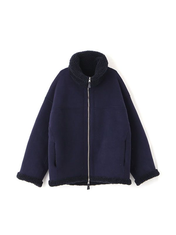 ETRE TOKYO - リバーシブルボアブルゾン (NAVY) | ADDICT WEB SHOP