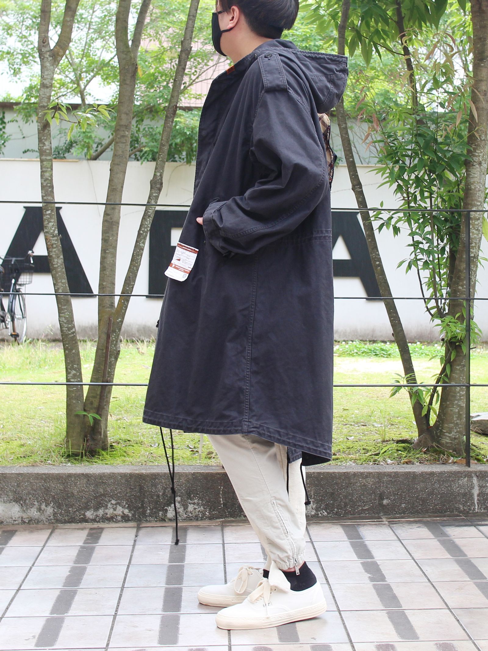 Maison MIHARA YASUHIRO - Single Draped M51Coat - シングルドレープ