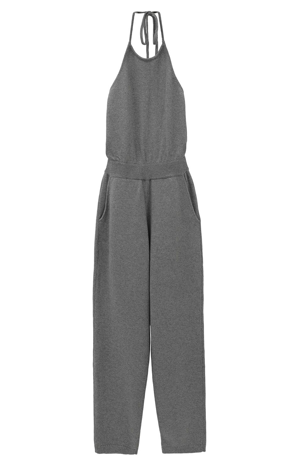 CLANE - ホルターネック ニットオールインワン - HALTER NECK KNIT ALL