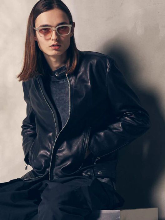 MAISON SPECIAL - シープレザー ライダース ジャケット - Dress-Fit