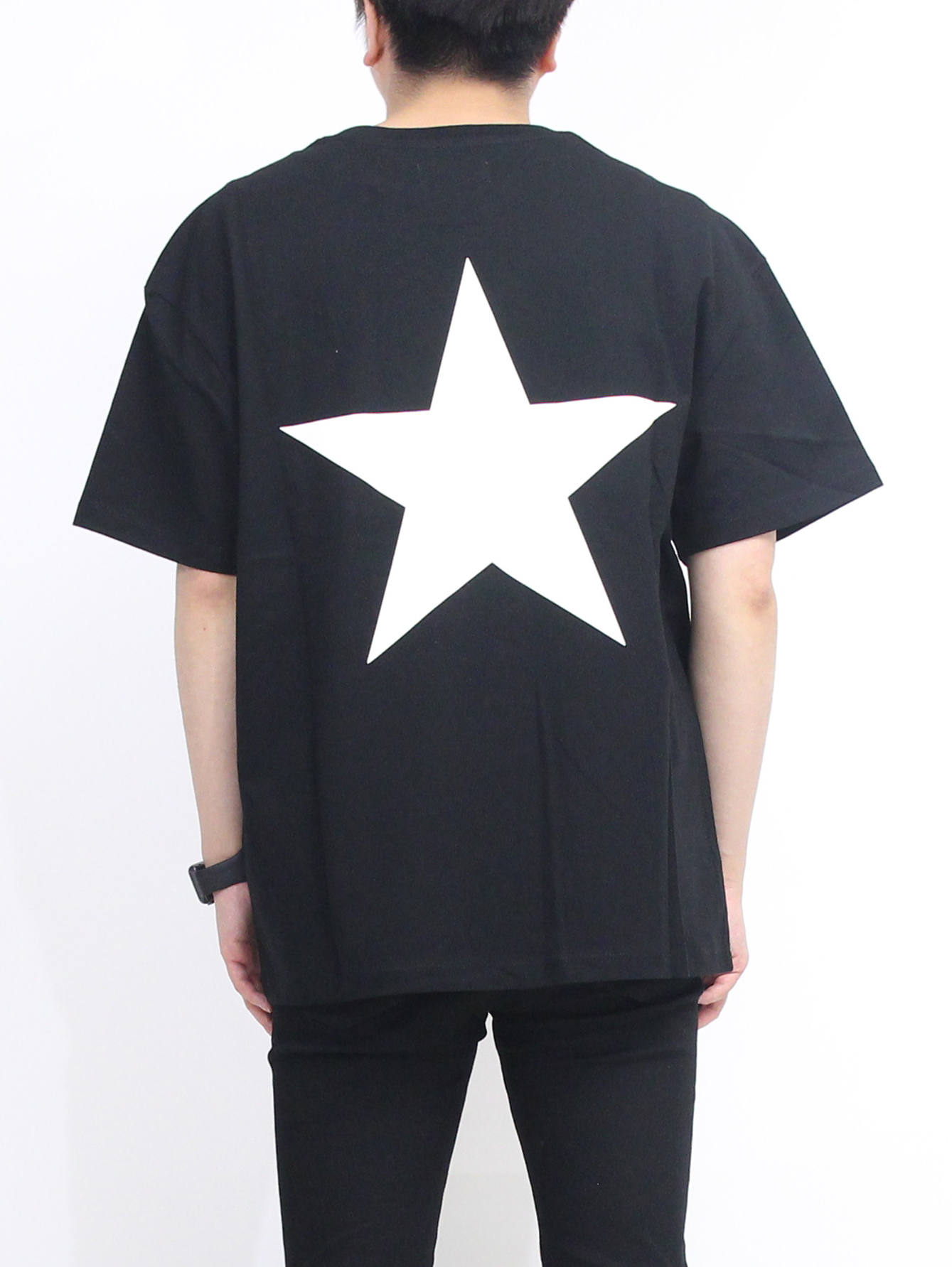 FOG ESSENTIALS - スタープリントTシャツ - T-Shirts - BLACK | ADDICT