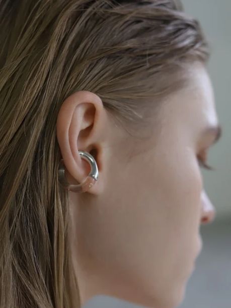 TEN. - グラスプールイヤーカフ SV | ADDICT WEB SHOP